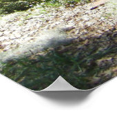 Little Blue Castle Leinwand Poster (Ecke)