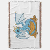 Little Blue Dragon Decke (Vorderseite Vertikal)