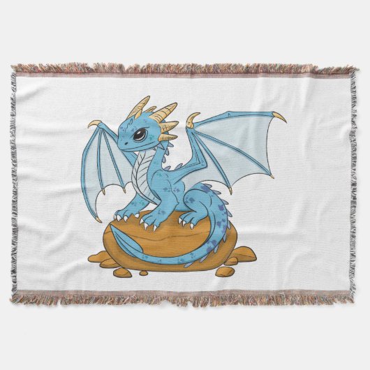 Little Blue Dragon Decke (Vorderseite)