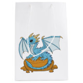 Little Blue Dragon Mittlere Geschenktüte (Vorderseite)