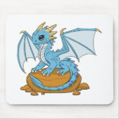 Little Blue Dragon Mousepad (Vorne)