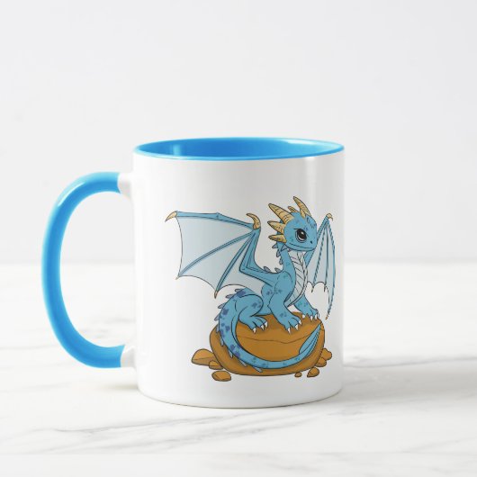 Little Blue Dragon Tasse (Links)