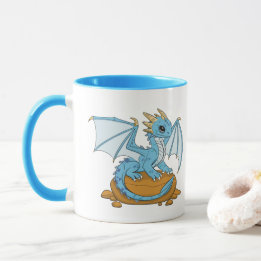 Little Blue Dragon Tasse