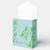 Little Blue Floral Fevor Box Geschenkschachtel (Geöffnet)