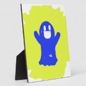 Little Blue Ghost Fotoplatte (Seite)