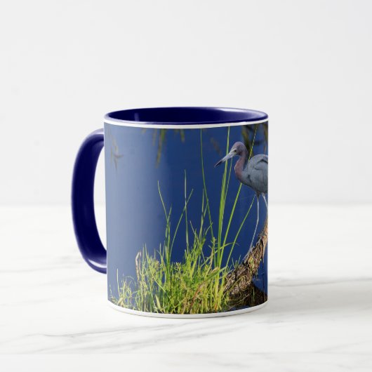 Little Blue Heron Tasse (Vorderseite Links)