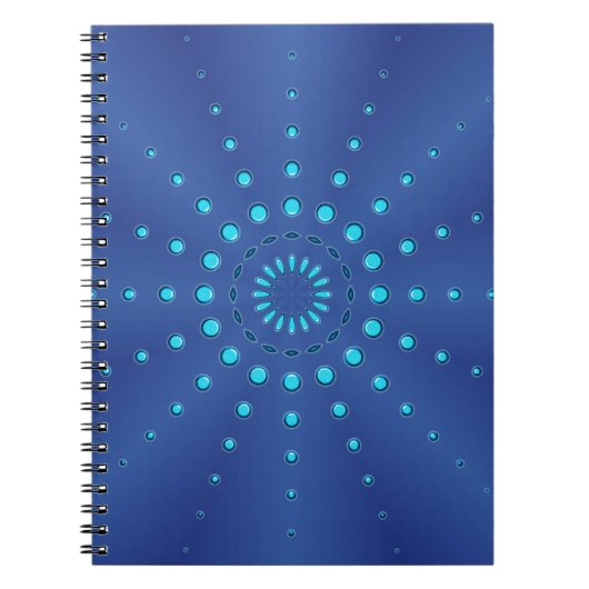Little Blue Jewels Notizblock (Vorderseite)