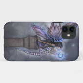 Little Blue Moon Fairy iPhone selten gibt Fall Case-Mate iPhone Hülle (Rückseite (Horizontal))