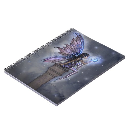 Little Blue Moon Fairy Notizblock (Linke Seite)