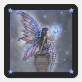 Little Blue Moon Fairy Stickers (Vorderseite)