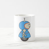 Little Blue Robot Tasse
