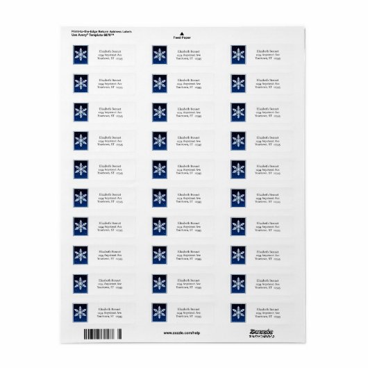 Little Blue Snowflake (Vorne)