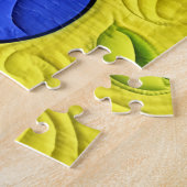 Little Blue Teddy Bear Quilt like Design Puzzle (Seite)