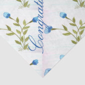 Little Blue Tissue Seidenpapier (Ausschnitt)