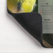 Little Blue Tit Bird 2024 Kalender Mousepad (Ecke)