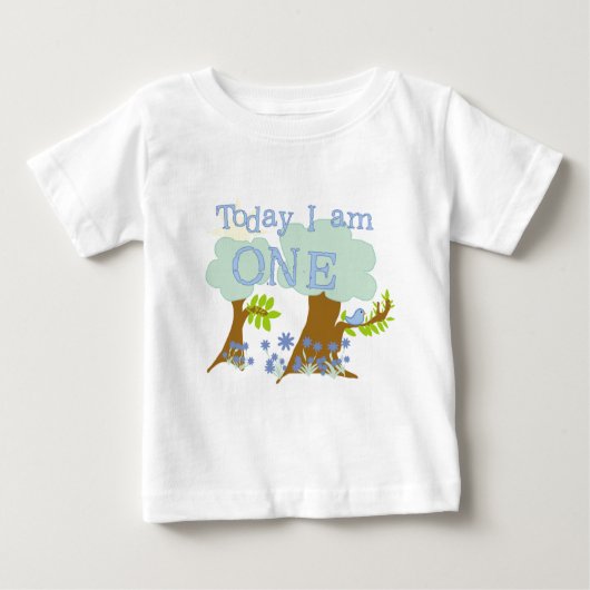 Little Bluebird 1st Birthday Tshirts und Geschenke (Vorderseite)