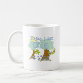 Little Bluebird 1st Birthday Tshirts und Geschenke Kaffeetasse (Links)