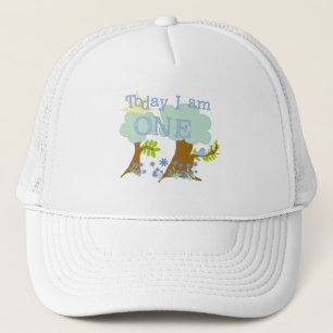Little Bluebird 1st Birthday Tshirts und Geschenke Truckerkappe