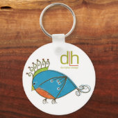 Little Bluebird Schlüsselanhänger (Vorderseite)