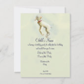 Little Bo Peep Einladung (Rückseite)