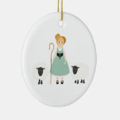 Little Bo Peep Keramik Ornament (Rechts)