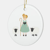Little Bo Peep Keramik Ornament (Links)