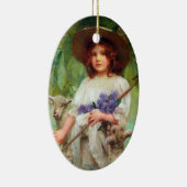 Little Bo Peep Keramikornament (Rechts)
