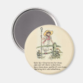 Little Bo Peep Kinderzimmer Rhyme Magnet (Vorderseite/Rückseite)