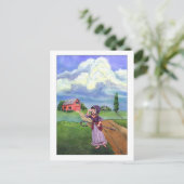 Little Bo Peep Postcard Postkarte (Stehend Vorderseite)