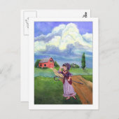 Little Bo Peep Postcard Postkarte (Vorne/Hinten)