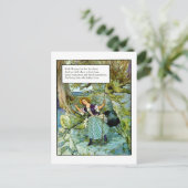 Little Bo-Peep Postkarte (Stehend Vorderseite)