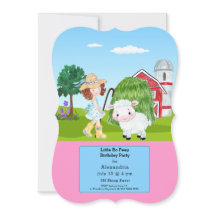 Little Bo Peep Sheep Fairy Tale Farm Geburtstag