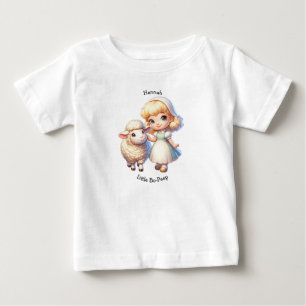 Little Bo-Peep & Sheep Kinderzimmer Rhyme Baby T-shirt