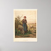 Little Bo-Peep von Bobbitt & Hopper (1867) Leinwanddruck (Vorderseite)