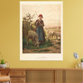 Little Bo-Peep von Bobbitt & Hopper (1867) Leinwanddruck (Insitu (Wohnzimmer))