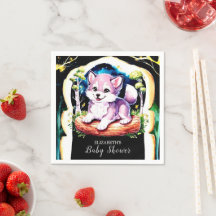 Little Boho Wolf Baby Shower