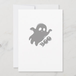 Little Boo Aesthetic Simple Feiertagskarte