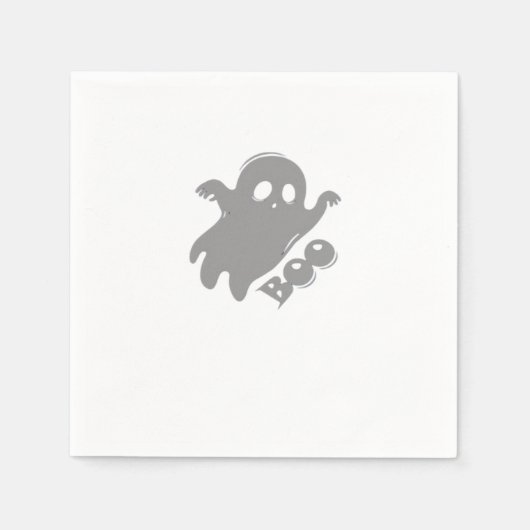 Little Boo Aesthetic Simple Serviette (Vorderseite)