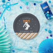 Little Boo Almost Due | Halloween-Kinderdusche Pappteller (Party)