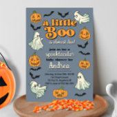 Little Boo Almost Due Niedlich Ghost Halloween Dus Einladung