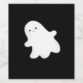 Little Boo Ästhetik Cool Weinetikett (Einzelnes Label)