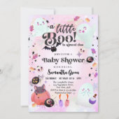 Little Boo Baby Baby Dusche Einladung (Vorderseite)