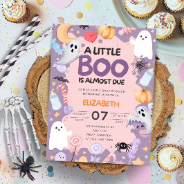 Little Boo Baby Dusche Halloween Einladung