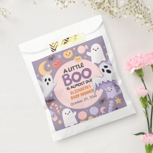 Little Boo Baby Dusche Pumpkin Halloween Geschenktütchen (Versiegelt)