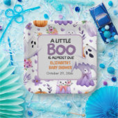 Little Boo Baby Dusche Pumpkin Halloween Pappteller (Party)