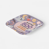 Little Boo Baby Dusche Pumpkin Halloween Pappteller (Gewinkelt)