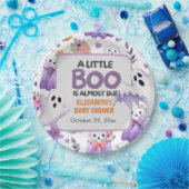 Little Boo Baby Dusche Pumpkin Halloween Pappteller (Party)