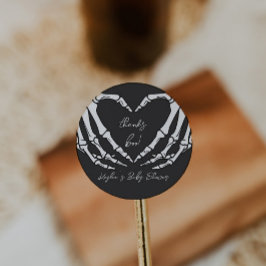 Little Boo Baby Dusche Runder Aufkleber