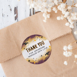 Little Boo Baby Halloween Baby Dusche Gefallen Runder Aufkleber