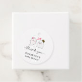 Little Boo Baby Shooting Halloween Danke, Script Geschenkanhänger (Beispiel)